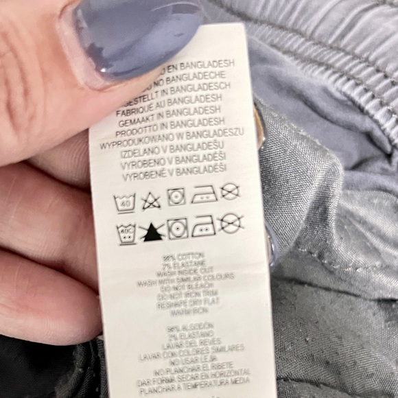 Denim Co. Men's Gray Cargo Joggers Size Small - Picture 13 of 13